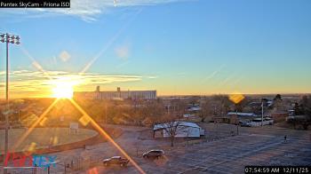 Weather camera view of Friona ISD.