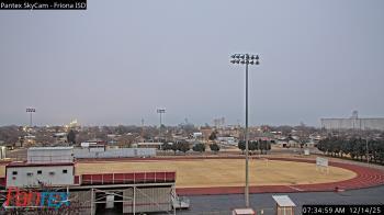 Weather camera view of Friona ISD.