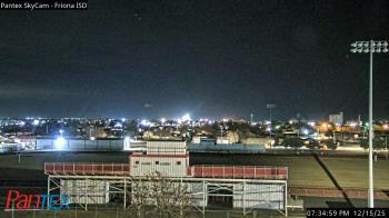 Weather camera view of Friona ISD.