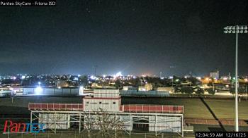 Weather camera view of Friona ISD.