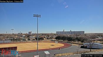 Weather camera view of Friona ISD.