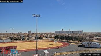 Weather camera view of Friona ISD.