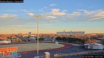 Weather camera view of Friona ISD.