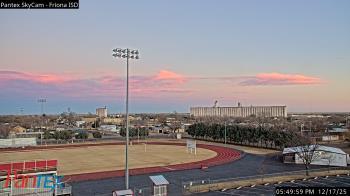 Weather camera view of Friona ISD.