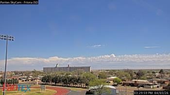 Weather camera view of Friona ISD.