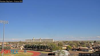 Weather camera view of Friona ISD.