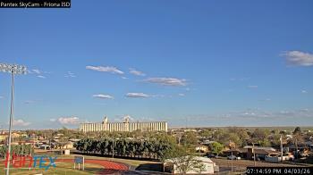 Weather camera view of Friona ISD.