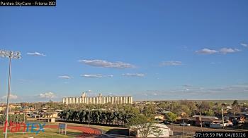 Weather camera view of Friona ISD.