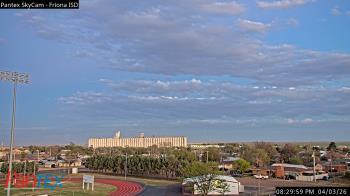 Weather camera view of Friona ISD.
