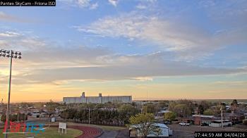 Weather camera view of Friona ISD.