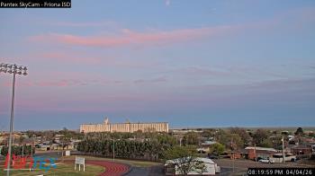 Weather camera view of Friona ISD.