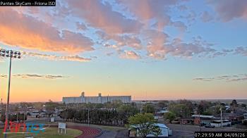 Weather camera view of Friona ISD.