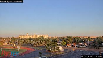 Weather camera view of Friona ISD.
