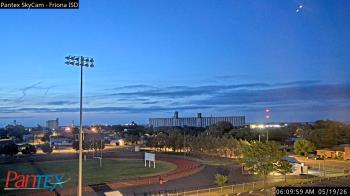 Weather camera view of Friona ISD.