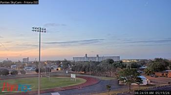 Weather camera view of Friona ISD.