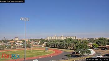 Weather camera view of Friona ISD.