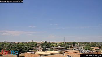 Weather camera view of Friona ISD.