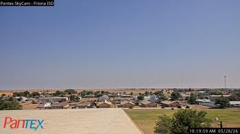 Weather camera view of Friona ISD.