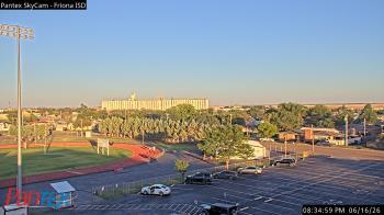 Weather camera view of Friona ISD.