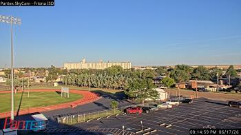 Weather camera view of Friona ISD.
