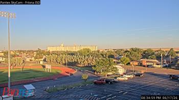 Weather camera view of Friona ISD.