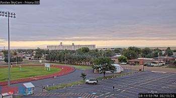 Weather camera view of Friona ISD.