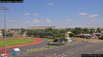 Weather camera view of Friona ISD.