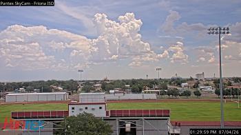 Weather camera view of Friona ISD.