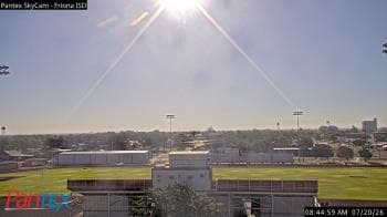 Weather camera view of Friona ISD.