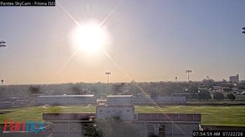 Weather camera view of Friona ISD.