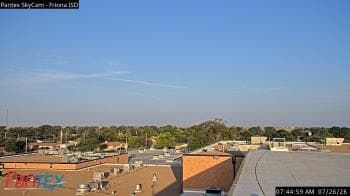 Weather camera view of Friona ISD.