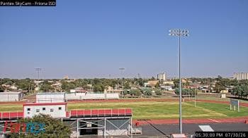 Weather camera view of Friona ISD.