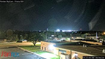 Weather camera view of Friona ISD.