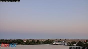 Weather camera view of Friona ISD.