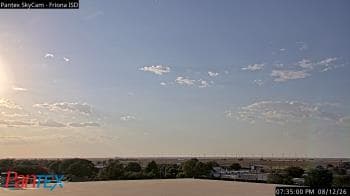 Weather camera view of Friona ISD.