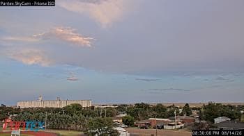 Weather camera view of Friona ISD.