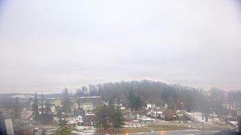 Weather camera view of Frostburg State University.