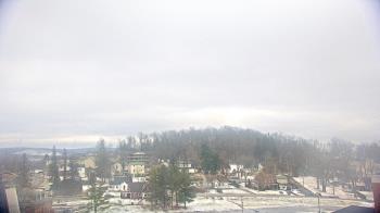 Weather camera view of Frostburg State University.