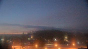 Weather camera view of Frostburg State University.