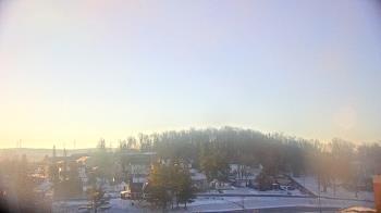Weather camera view of Frostburg State University.