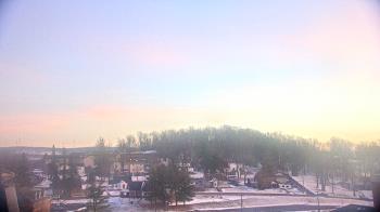 Weather camera view of Frostburg State University.