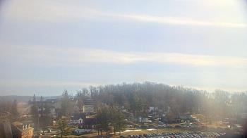 Weather camera view of Frostburg State University.