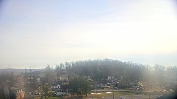 Weather camera view of Frostburg State University.