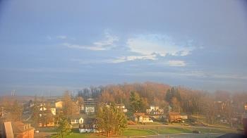 Weather camera view of Frostburg State University.