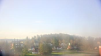 Weather camera view of Frostburg State University.