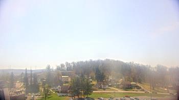 Weather camera view of Frostburg State University.