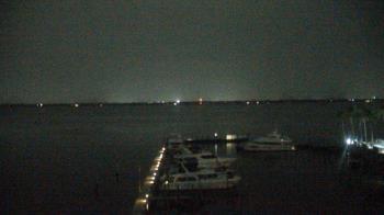 Weather camera view of Pinchers Marina at Edison Ford.