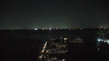 Weather camera view of Pinchers Marina at Edison Ford.
