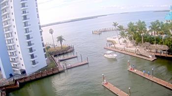 Weather camera view of Sanibel Harbour Yacht Club.