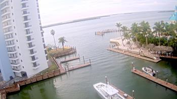 Weather camera view of Sanibel Harbour Yacht Club.